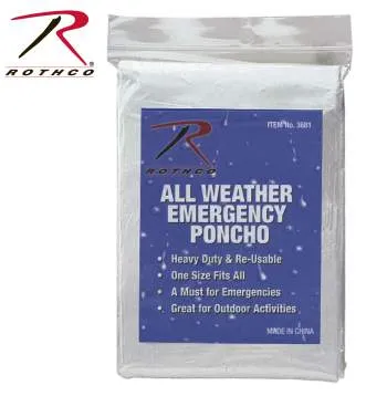 All Weather Emergency Poncho