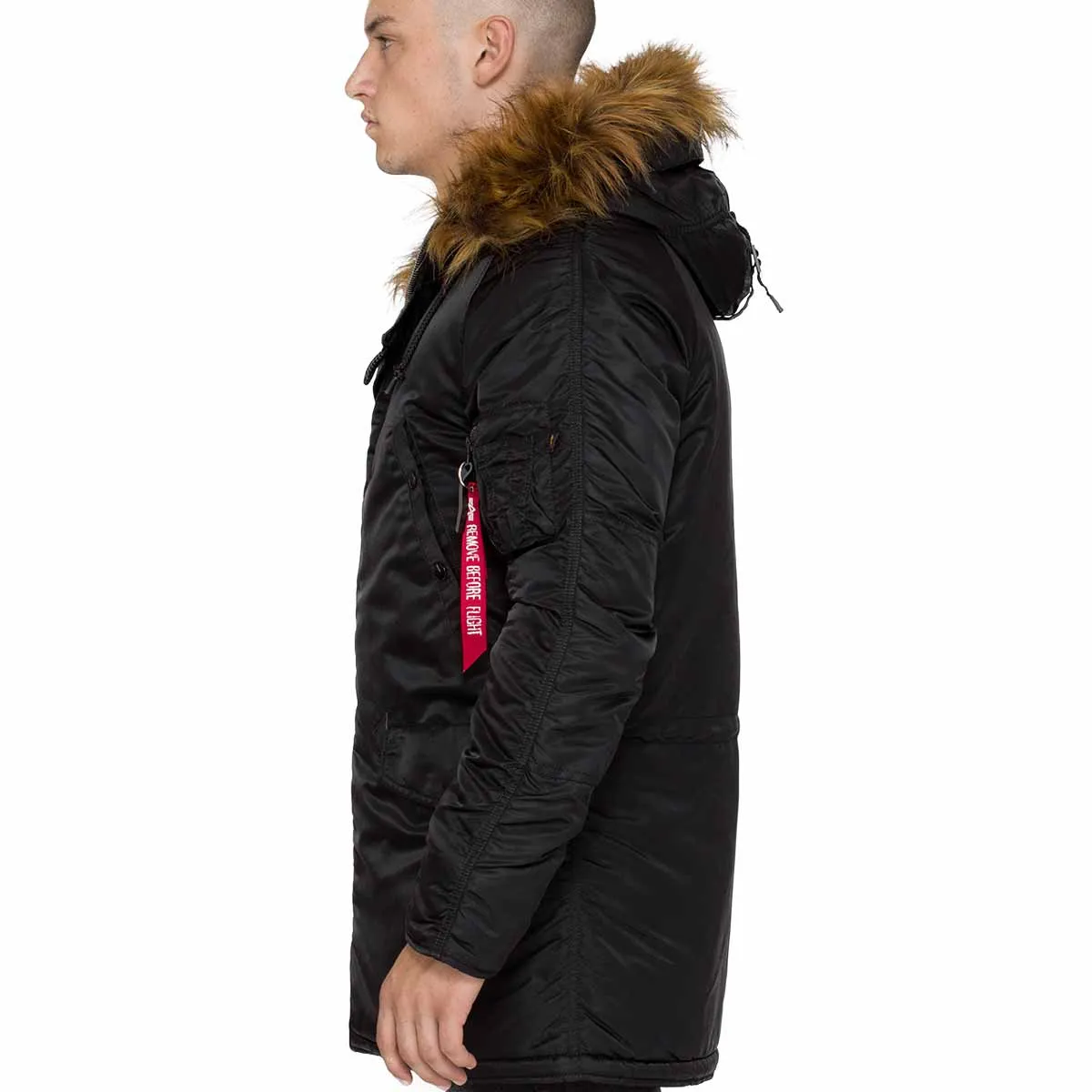 Alpha Industries N3B Slim Fit Parka VF 59 Black