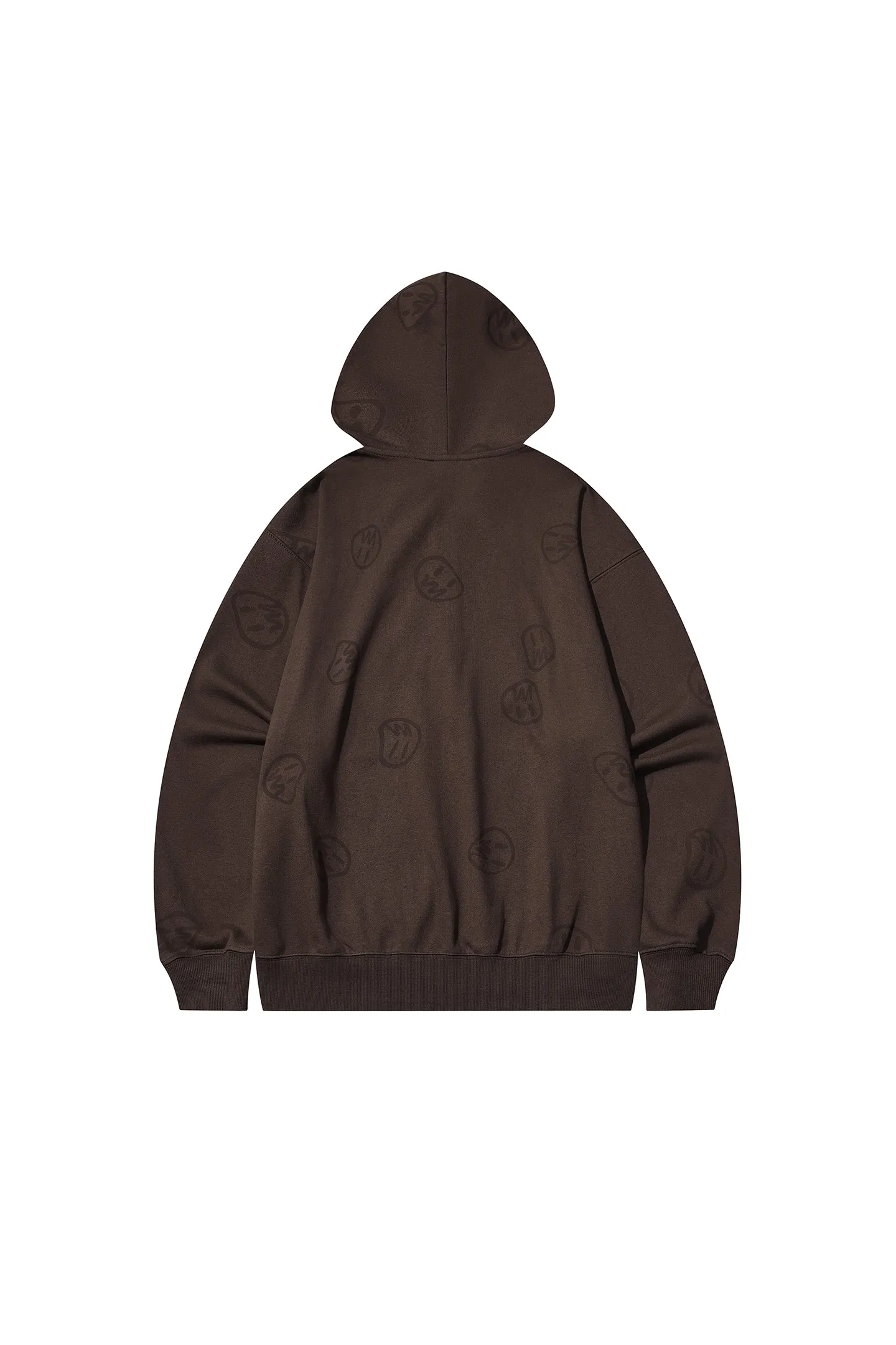 Beaster Little Ghost Face Logo Jacket-Brown