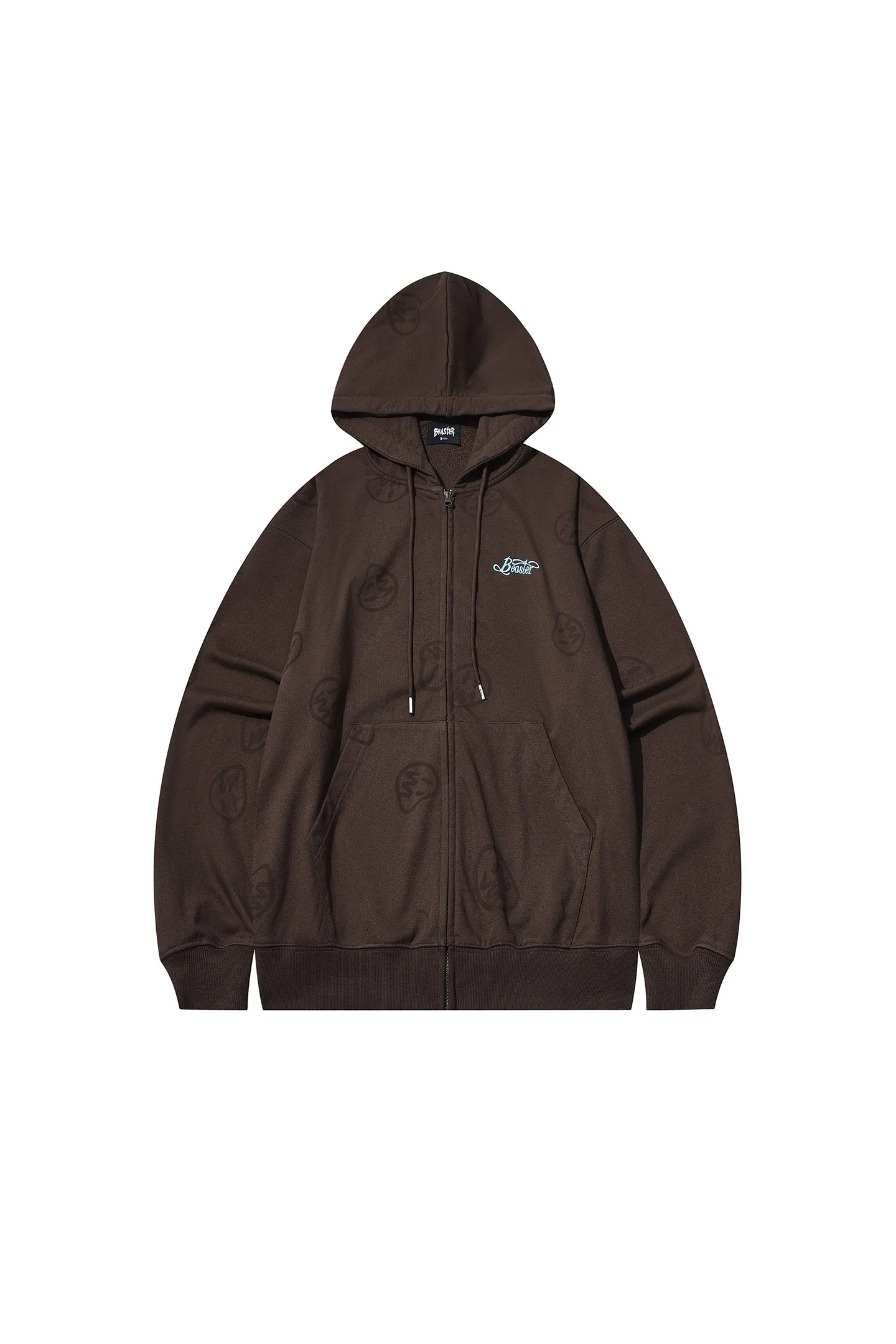 Beaster Little Ghost Face Logo Jacket-Brown