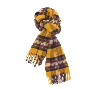 Begg & Co Arran Cashmere Scarf in Avoriaz Gold - Luxurious Softness and Warmth