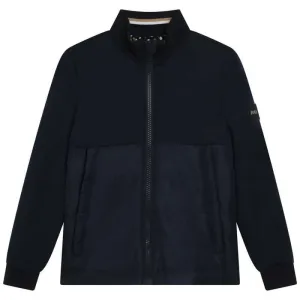 Boys Black Zip Up Jacket