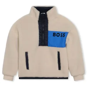 Boys Cream Fleece