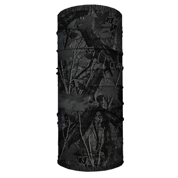 Fleece Face Shields® | Blackout Forest Camo