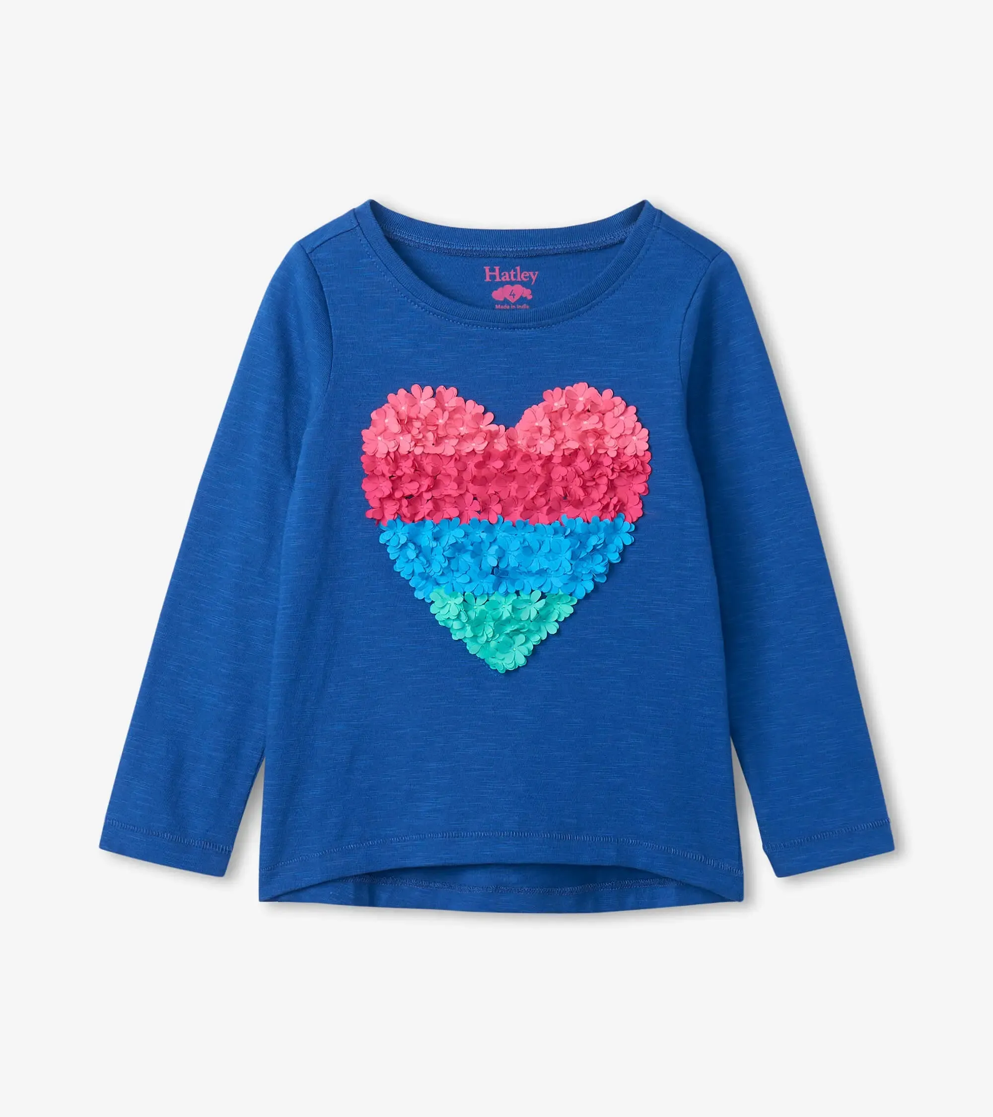 Floral Heart Long Sleeve Tee | Hatley