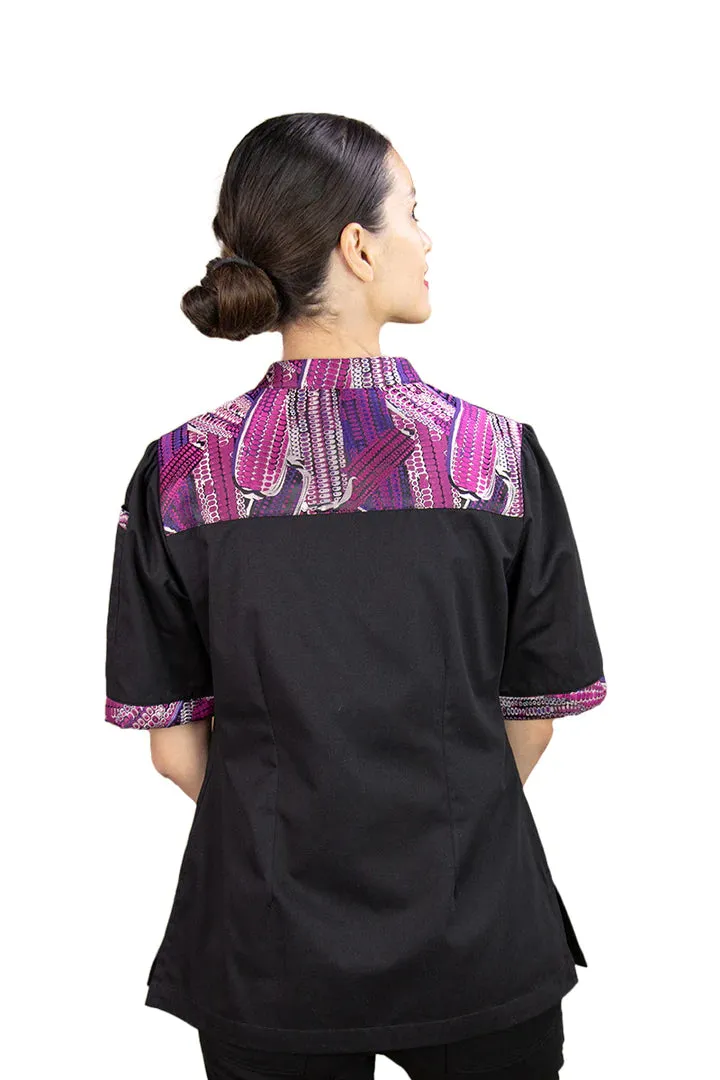 Fuchsia Cob Chef Coat by Pineda Covalín | Women's