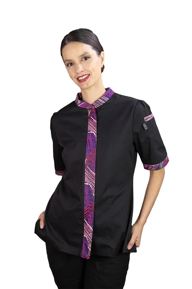 Fuchsia Cob Chef Coat by Pineda Covalín | Women's