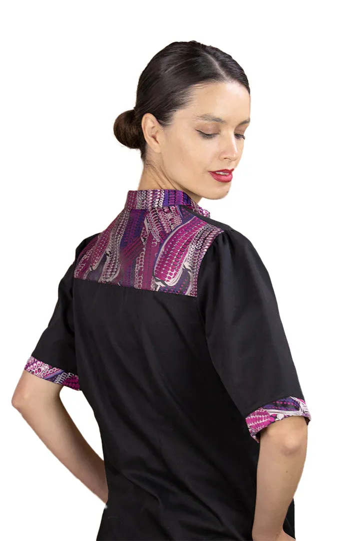 Fuchsia Cob Chef Coat by Pineda Covalín | Women's