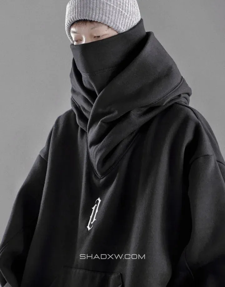 High Collar Hoodie