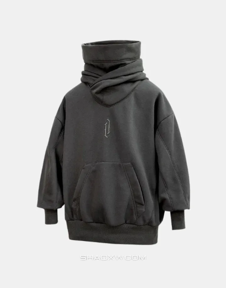 High Collar Hoodie