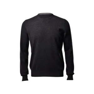 MENS CASHMERE CREW NECK PULLOVER