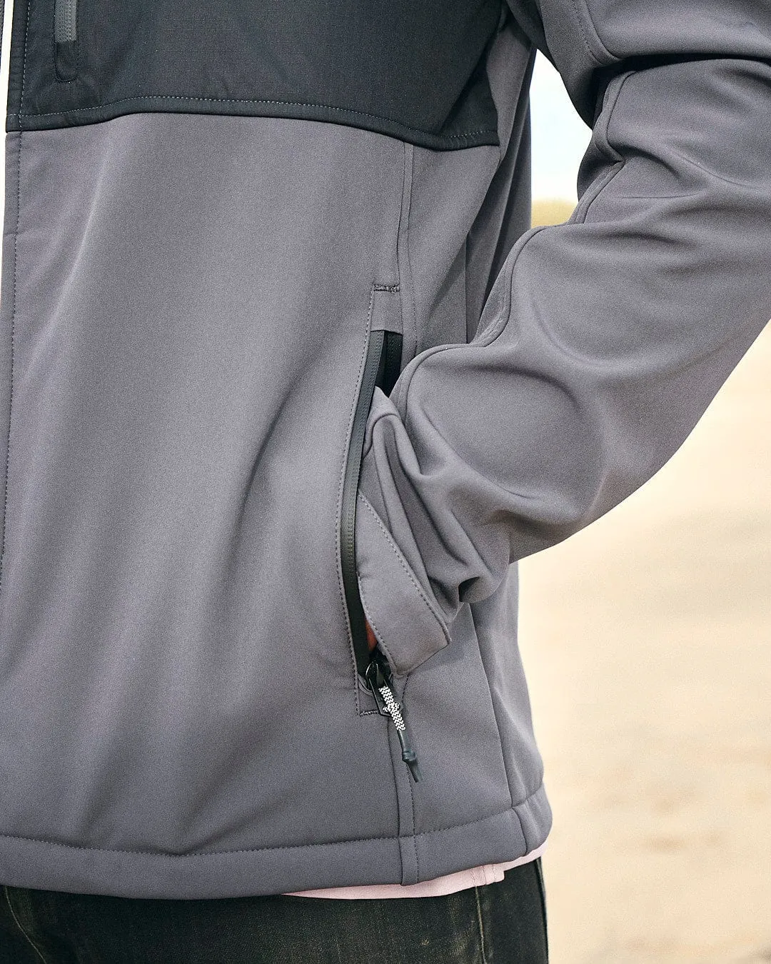 Munros - Mens Softshell Jacket - Grey