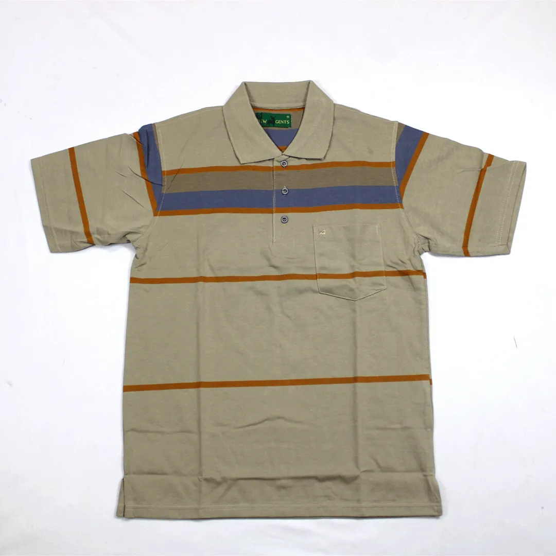 NEW GENTS Khaki SS Golfer