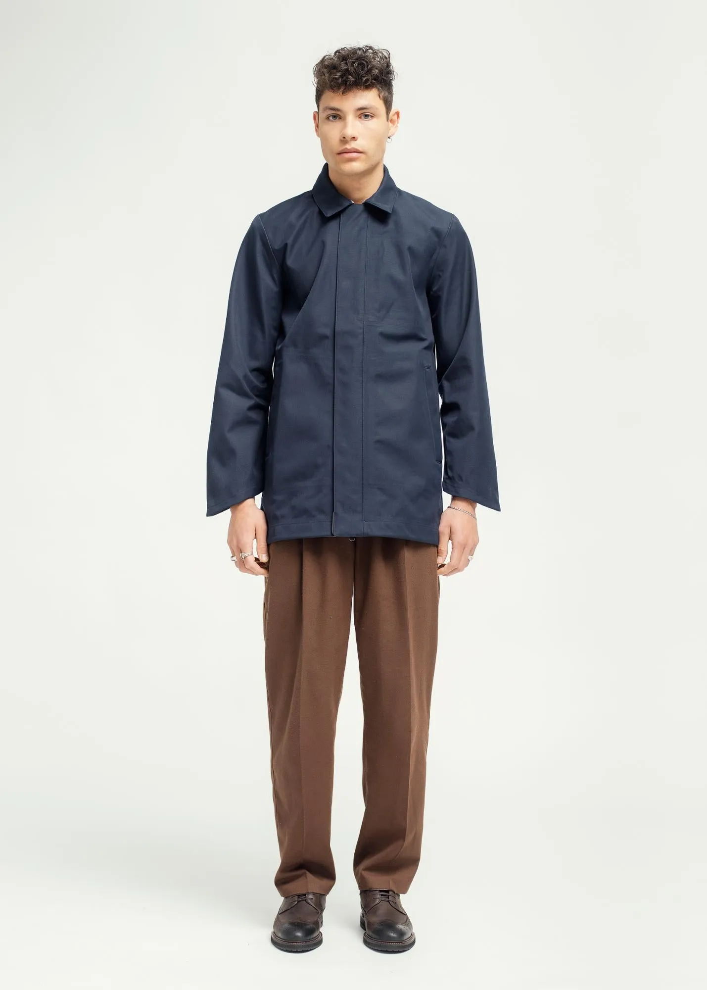 Orkan Coat Mens - Dark Navy