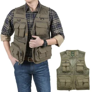 Outdoor Photographer Tactical Fishing Vest jacket