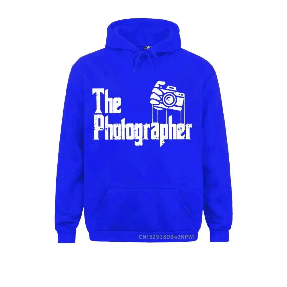 The Photographer Sweatshirt for Men Sportswear Classic Hipster Hoodie 90s Godfather Coats Long Sleeve Photography Clothing