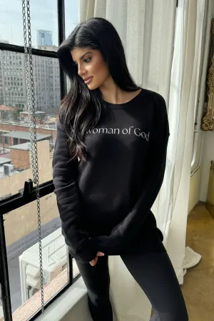 WOMAN OF GOD PULLOVER